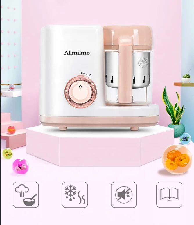 Home appliances custom electric cooker food processor blender baby food maker with steamer