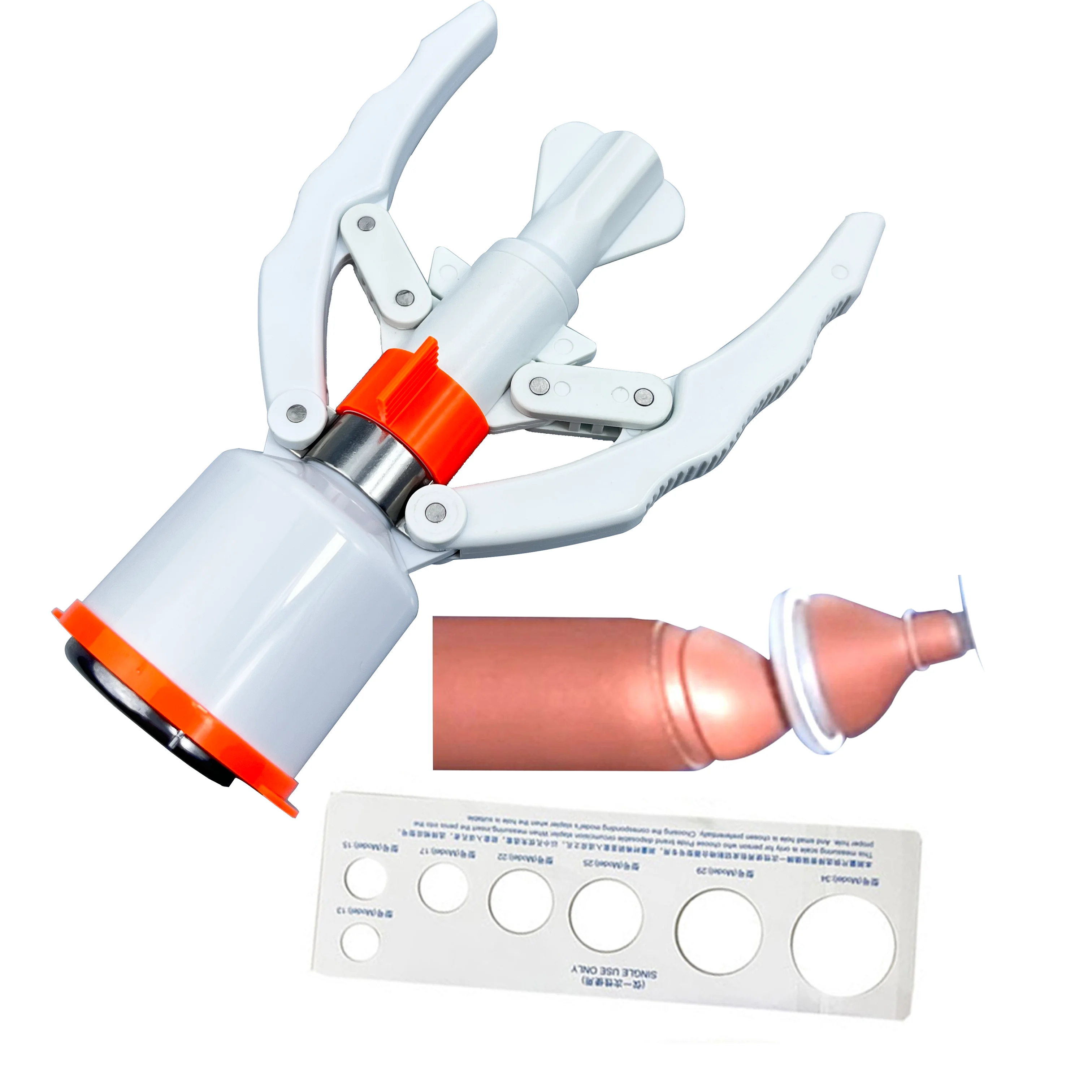 Ring Photo Plastic Disposable Circumcision Clamps