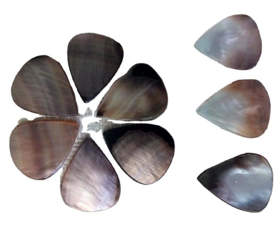 Custom Logo Mop Plectrum Pick for Acoustic and Electric Guitars Celluloid and Nylon Material Bass Guitar Accessory