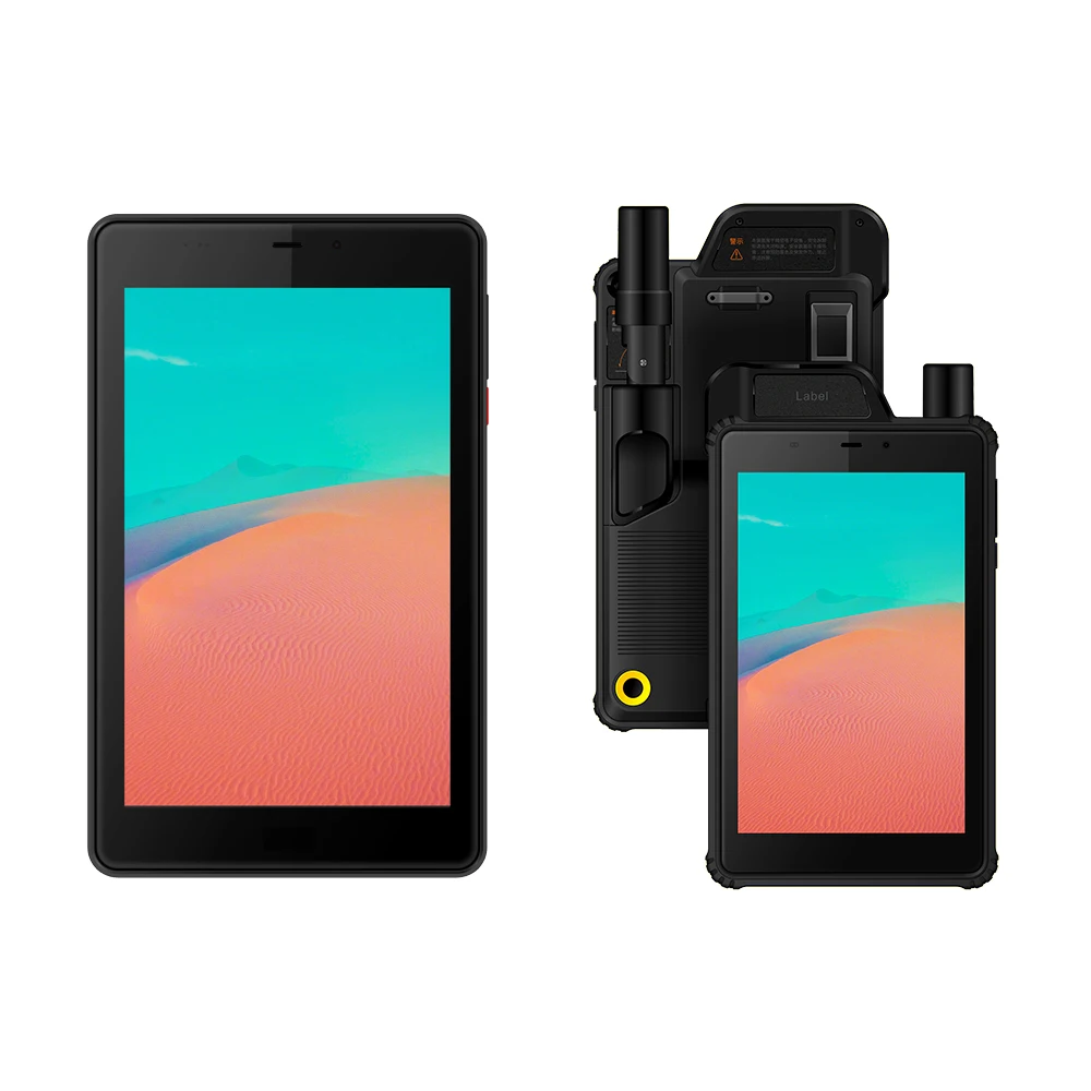 Trending 8inch android tablet with front nfc reader pos system wireless industrial tablet monitor fingerprint scanner tablet