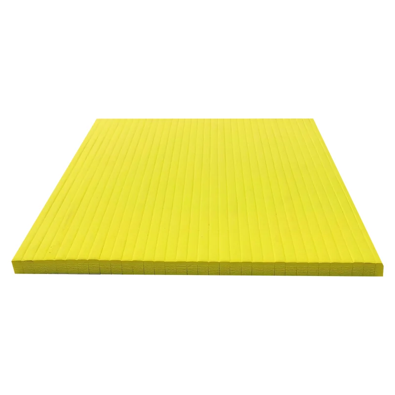 High Elastic Yellow 60 Degrees Sponge Spring Pad  Dies Cutting Elastic Pad Slice Foam-rubber Cushion Cellular Rubber