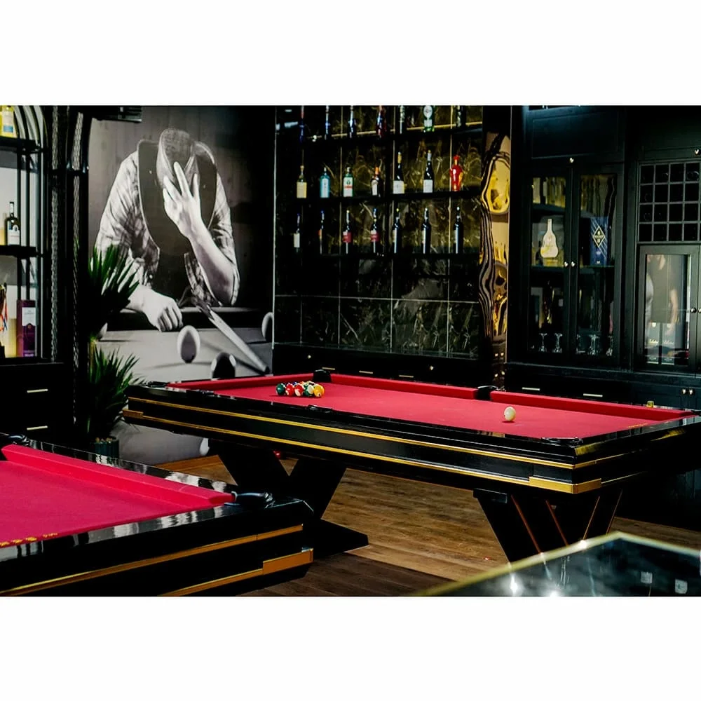 Club and Bar Used the Most Cost-Effective Type Billiard Pool Tables 9ft