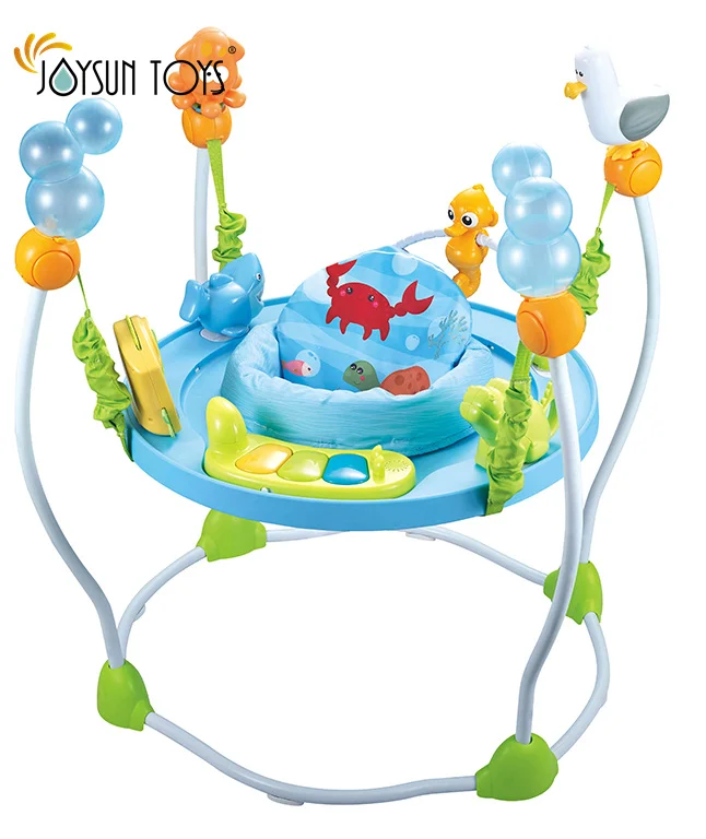 Jumperoo Baby Bouncer and Activity Center with Lights Music Sounds and Baby Toys 2023