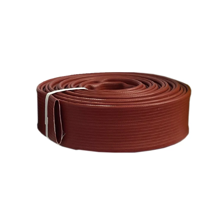 TL High Pressure Resistance Polyester Fire Hose yellow color 1.5 inch