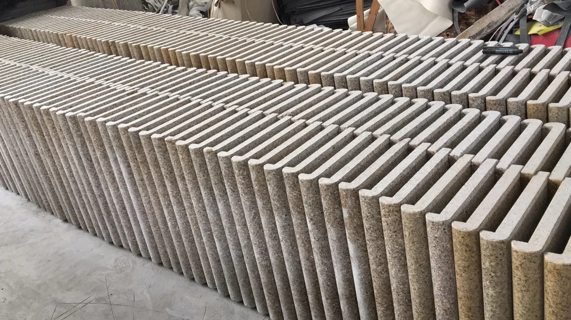 mcm rough Swimming Pool Edge Tiles G682 granite bathroom tiles cladding granite slab natural stone paving tiles
