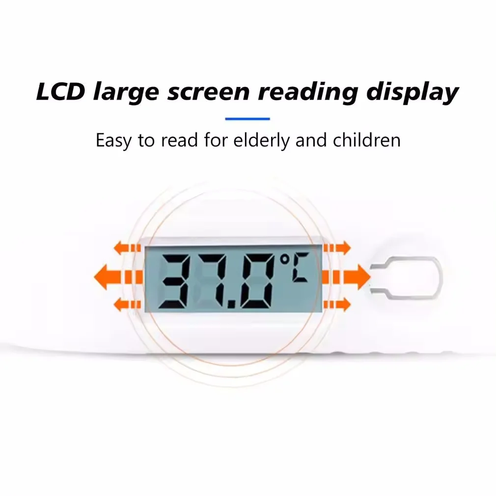 UP-to-date Medical Fever Waterproof Rectal Pet Oral Probe Baby softTemperature Clinical Digital Thermometers