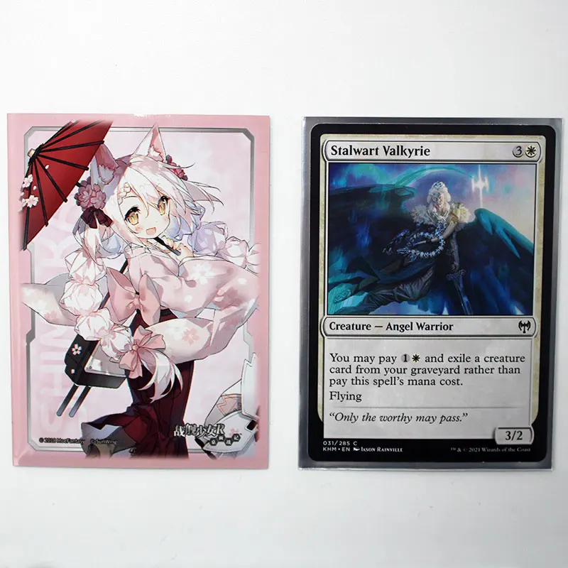 Art Printing Card Sleeves sleeve TCG MTG Yugioh Anime Trading Board Game PP Plastic Cards Deck Protector Cards Printer