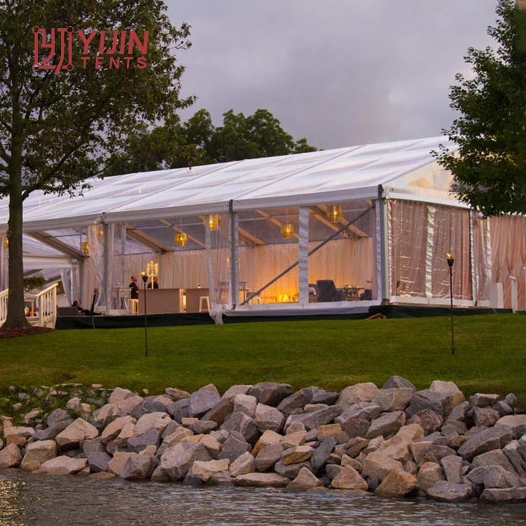 10x15 10x20 10x30 10x50m outdoor luxury parties Canopy Marquee Event Party Wedding Tent for sale