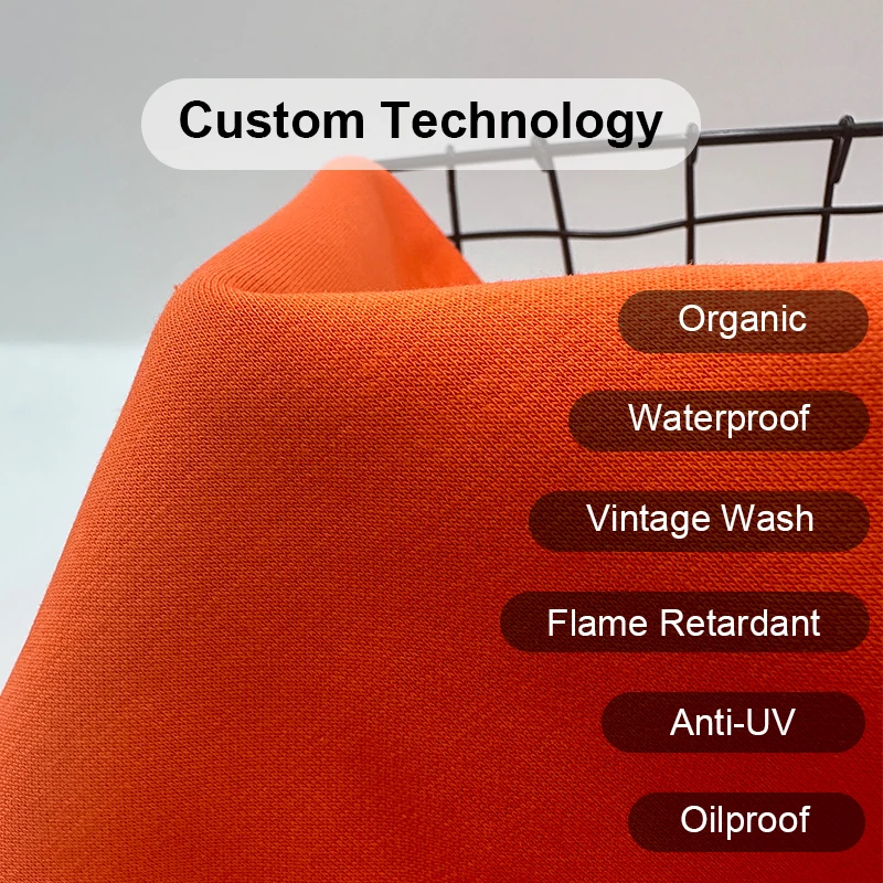 60% Polyester 35% Cotton 5% Spandex Soft Knitted Terry Coral Flannel Fleece 350 Gsm Heavy French Terry Cloth Fabric Wholesale