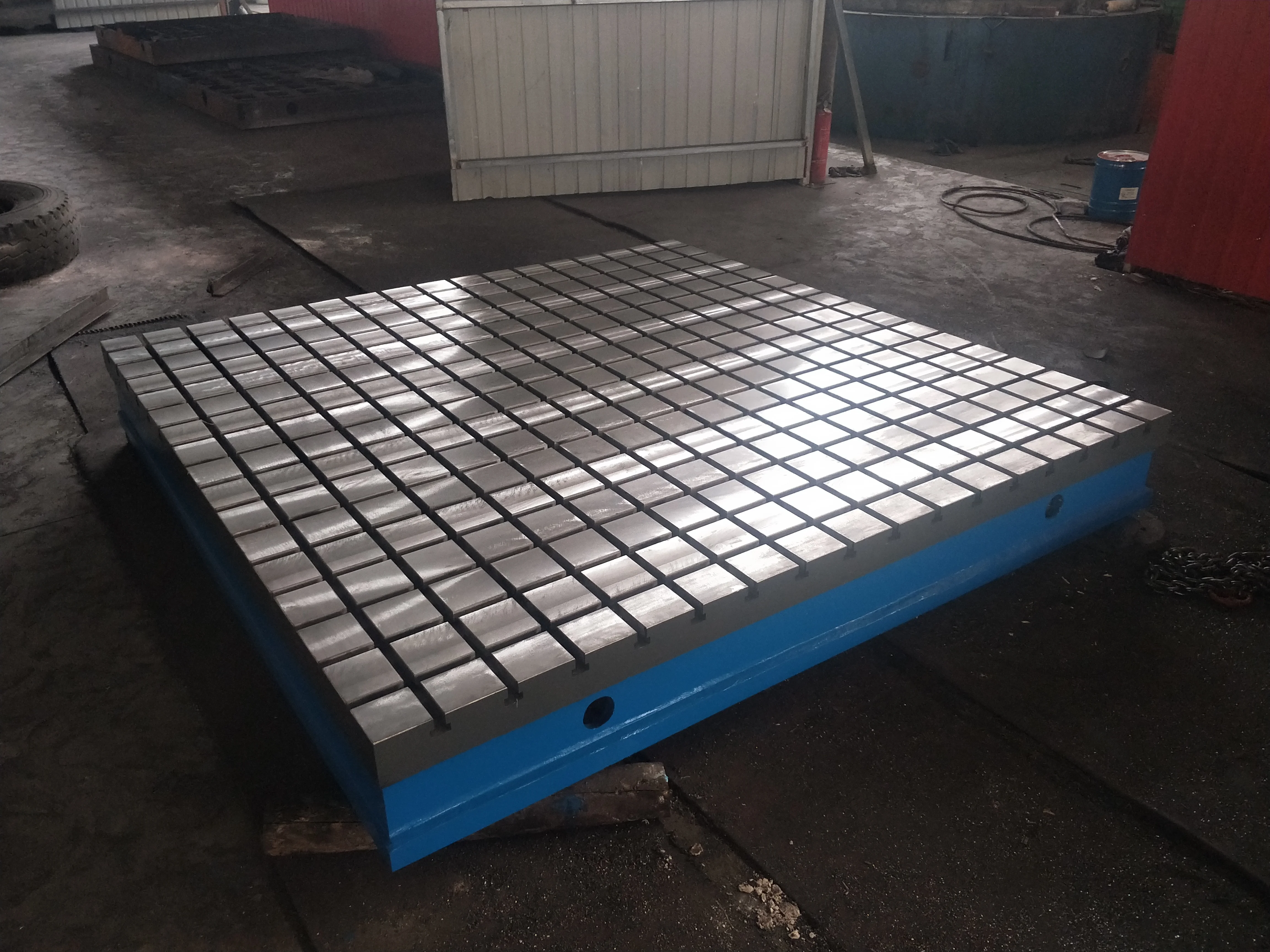 t-slots testing cast iron surface plate