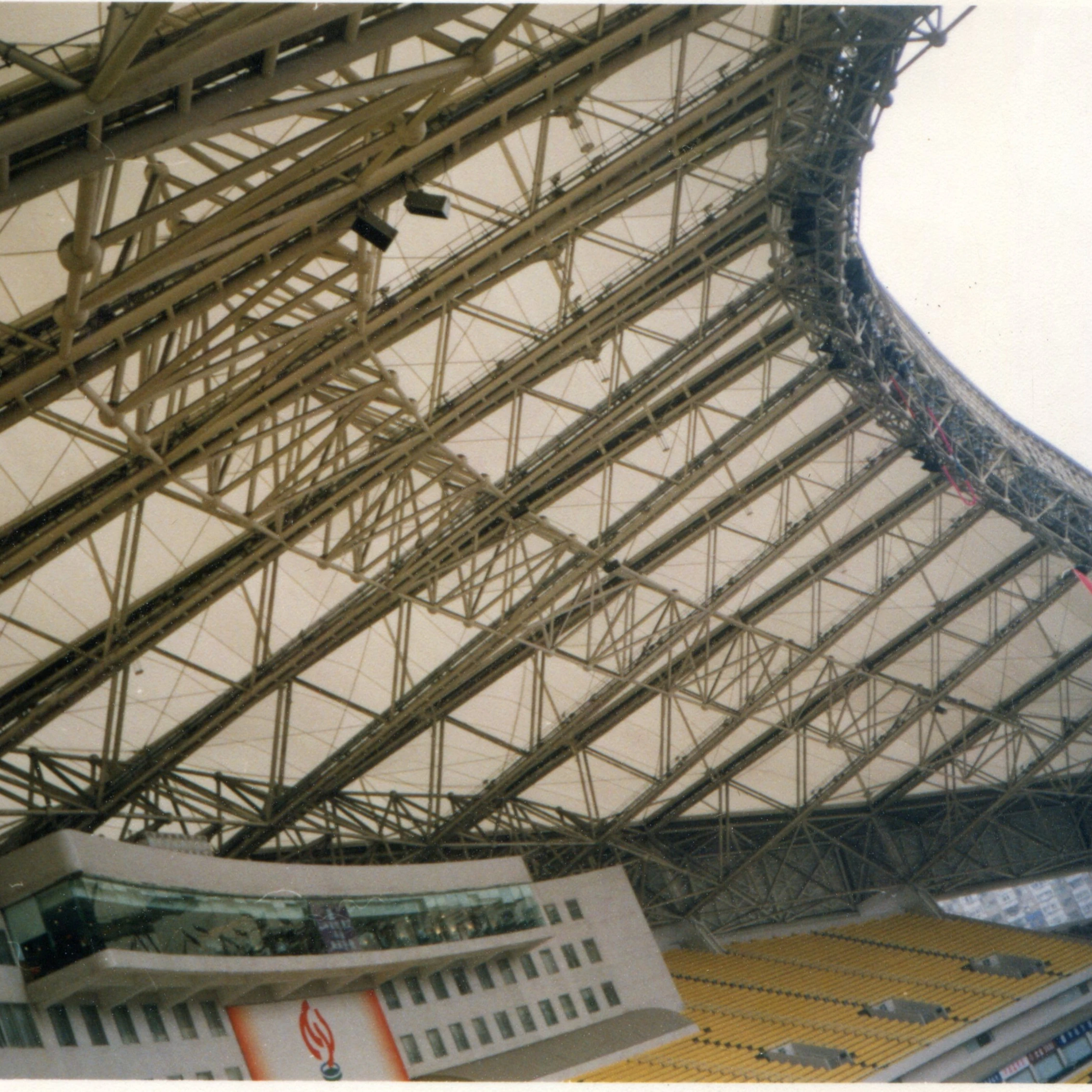 
Huaibei Stadium with PTFE membrane Roof cover outdoor sports centre school 