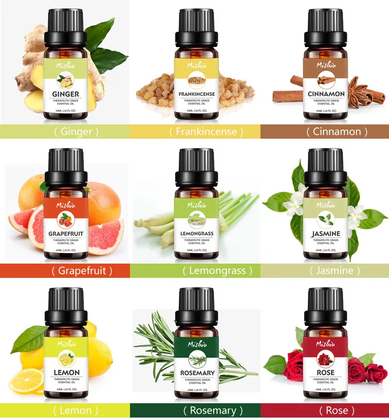 Wholesale Massage Aromatherapy Oil 10ml 100% Pure Organic Therapeutic Grade Lavender Essential Oil for Car Diffuser