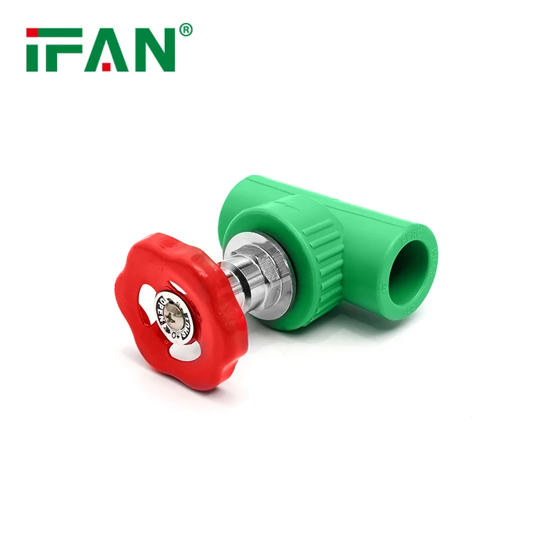Ifan Wholesale High Quality Ppr Fittings Plastic Quick Stop Valve Ppr Cock Stop Valve