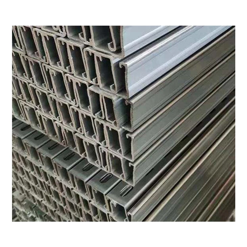 high quality custom or standard good price 41x21 strut channel golden supplier single strut channel channel strut