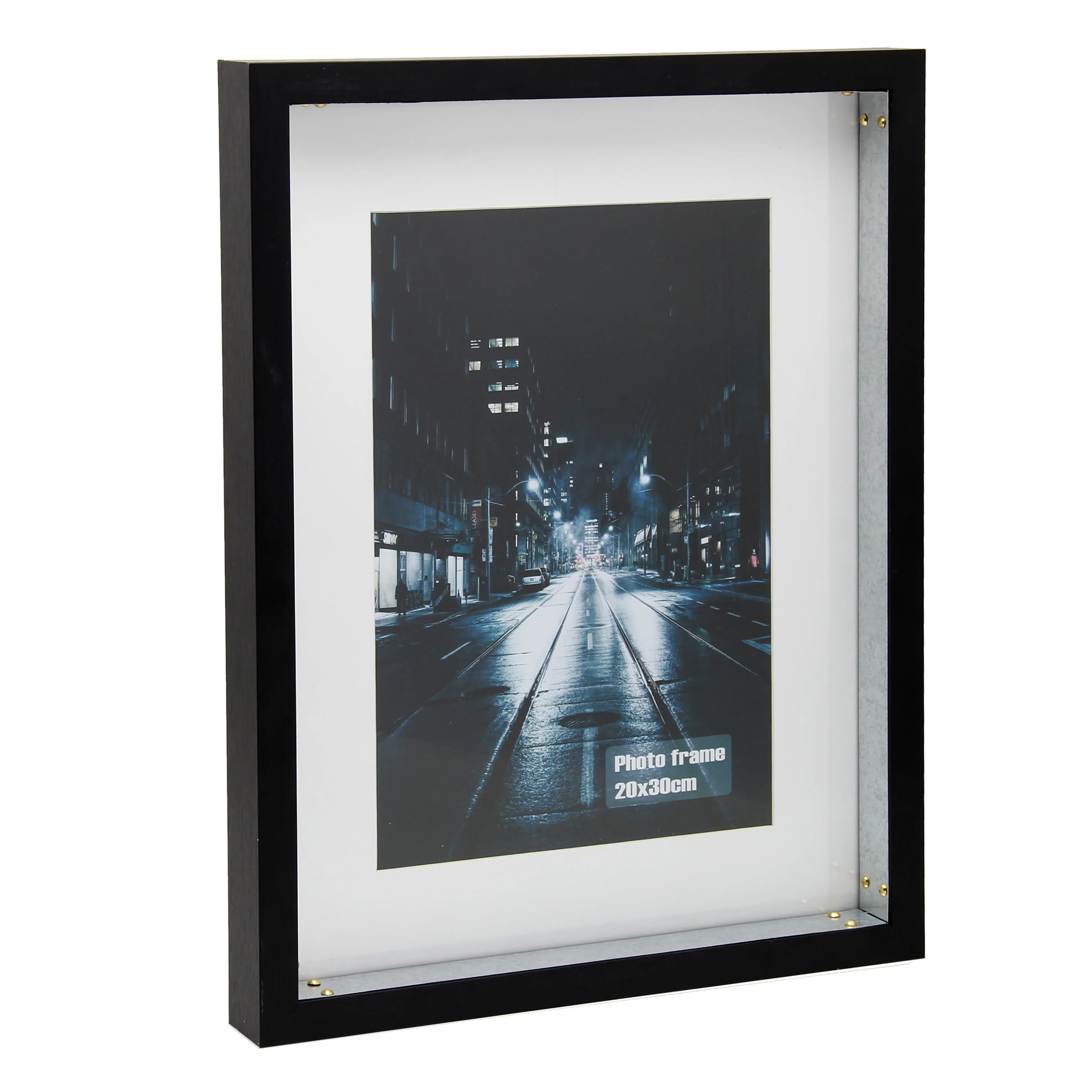 Factory Price Classic Modern Black Wall Mounting Hardware Photo Display Wooden Wall Picture Frame