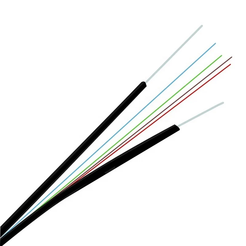 Hot sale Optical Fiber Cable Indoor Outdoor 1 2 4 Core g652 g652d g657a g657a2 ftth single mode Drop Cable