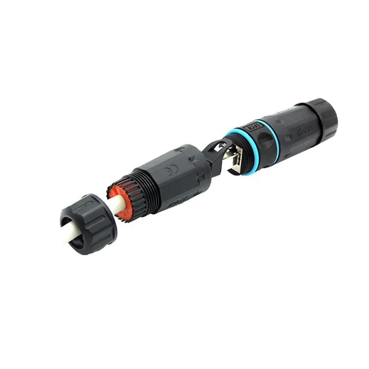 RJ45 сети STP CAT6/6A IP68 водонепроницаемый Встроенный муфта