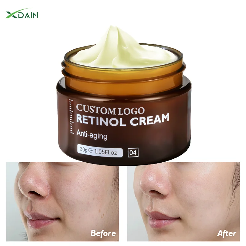 Wholesale Dilute Fine Lines Decree Lines Crema Polypeptide Repair Hydrating Firming Anti Aging Retinol Cream Facial Care Cream