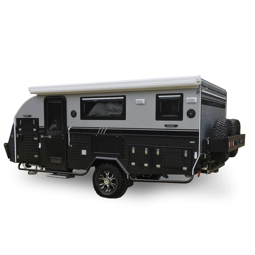 15 футов Австралийский круизер внедорожник трейлер и поп-топ Гибридный фургон