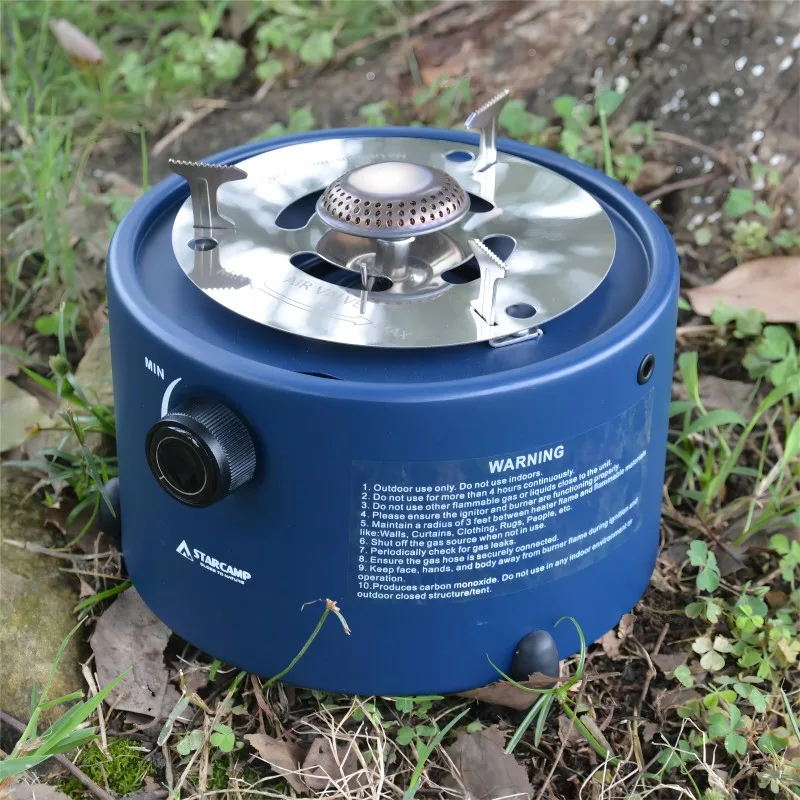 STARCAMP 2000W Outdoor Portable Camping Propane Mini Gas Heater and Stove 2 in 1