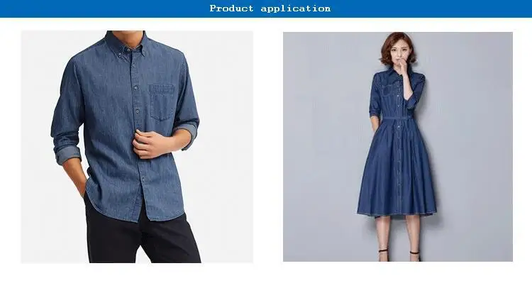  Готовая готовая тонкая Потертая джинсовая ткань 4 унции Полиэстеровая хлопковая ширина 145 см пряжа 32 * 100D используется для летней рубашки платьев брюк