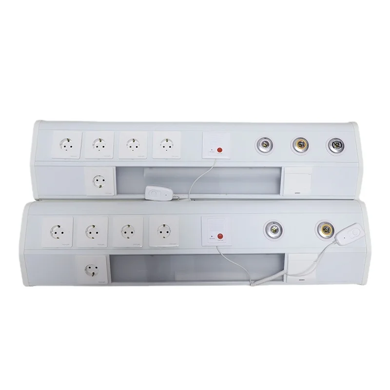 Hospital Aluminum Profile Bed Head Unit Bed Head Panel medical Ward Nursing Equipments Bed Head Unit