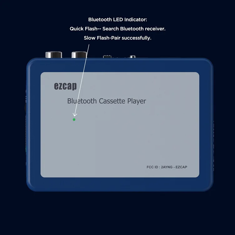 Портативный Bluetooth плеер-кассета