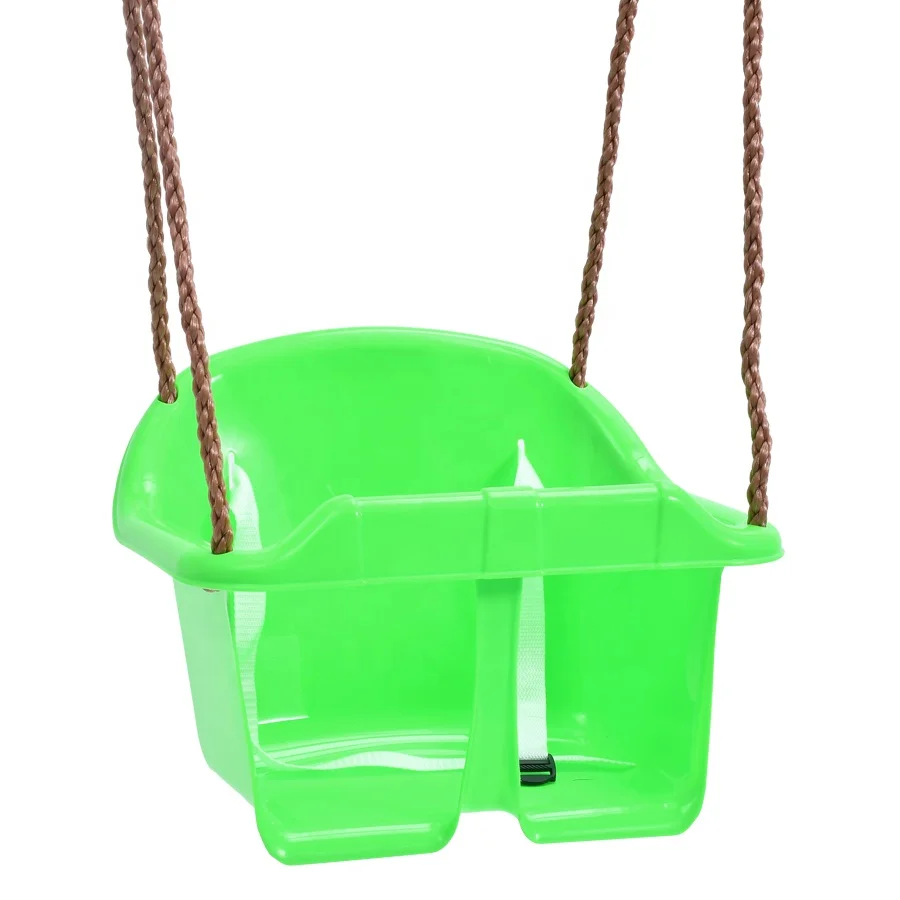 Brand TLSWING indoor best portable orange low back baby swings on sale