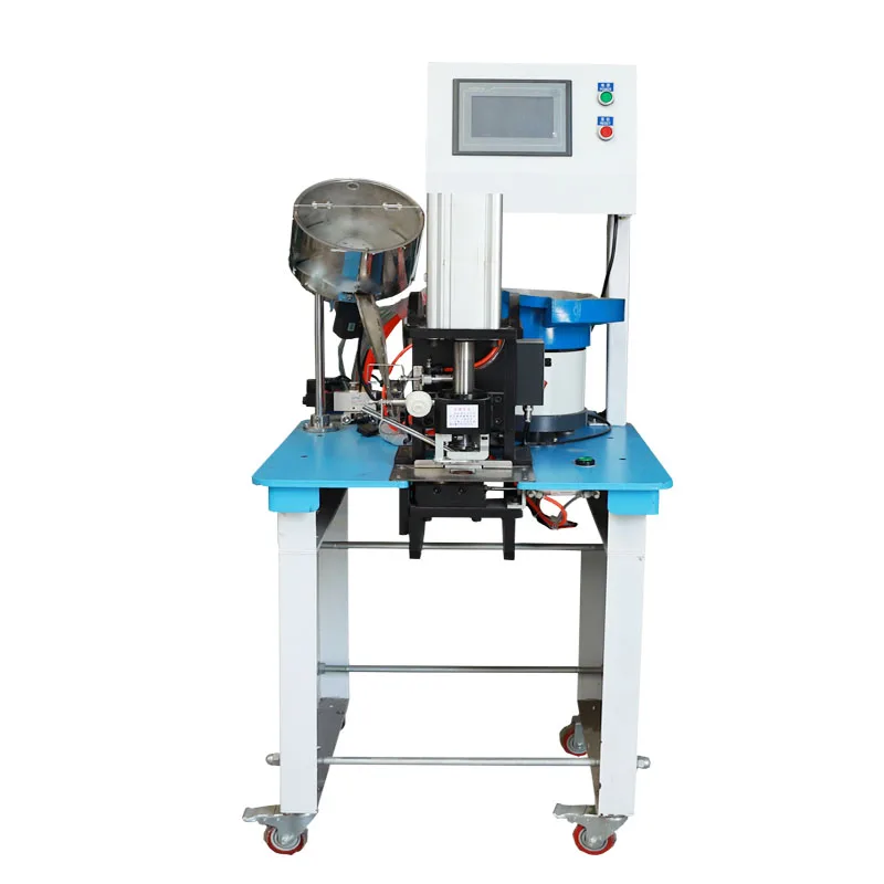 Promotional Press Canvas Sheeting Button Curtain Full Automatic Eyelet Punching Machine