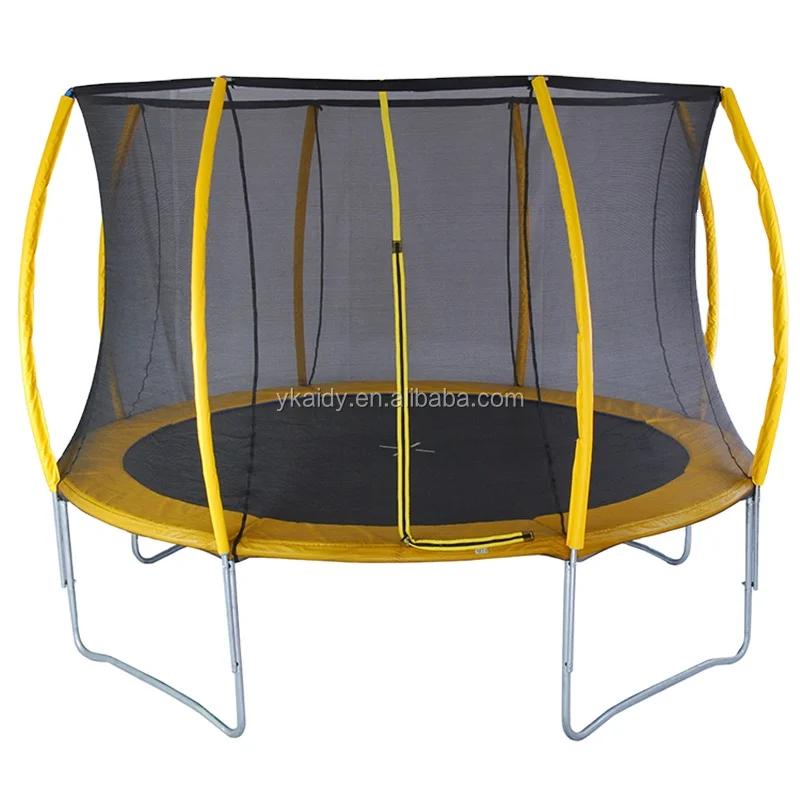 15ft Large Outdoor Pumpkin Jumping Mat Trampoline for Kids and Adults with Safety Net Enclosure Gymnastic  Wholesale