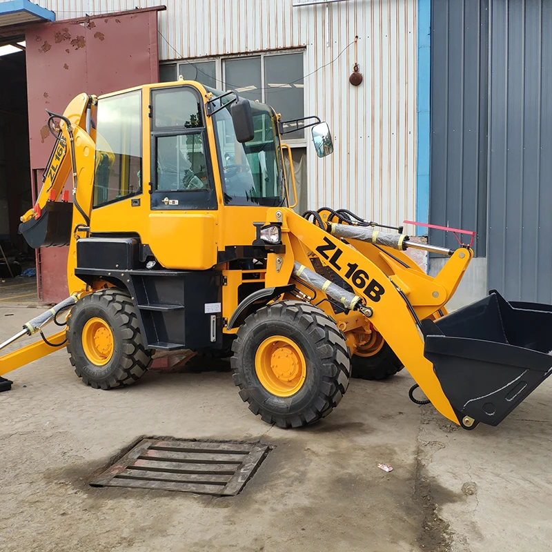 small garden tractor loader backhoe /china cheap backhoe loader