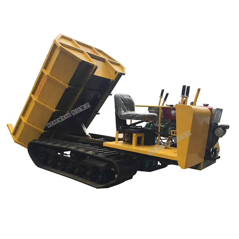 
Factory price 33 KW crawler transport vehicle with agriculture rubber track 