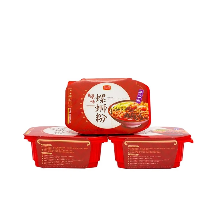 Высококачественная нагревательная кастрюля, Пряная Лапша для быстрого приготовления, экспорт рисовой лапши, речной морды