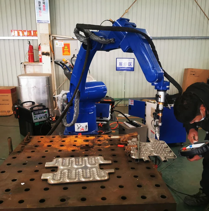 Six axis robot arm joint welding  manipulator 6kg payload  robotic arm industrial TIG MAG TIG DIG CNC engraving machine