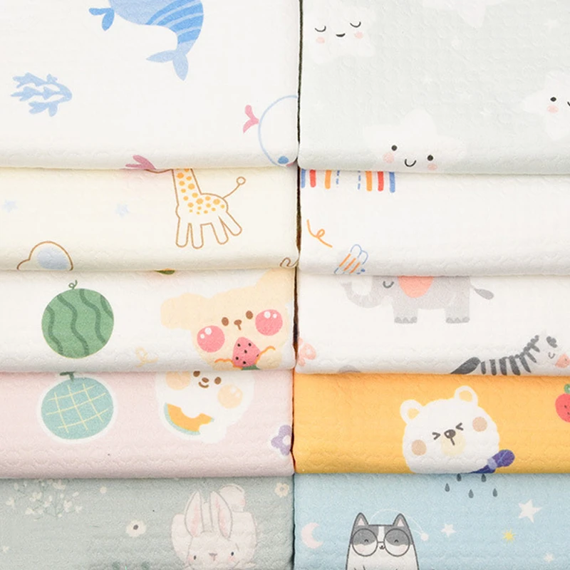 Custom jacquard flocking printed net fabric nylon spandex 4-way scuba fabric fabric for mens clothing