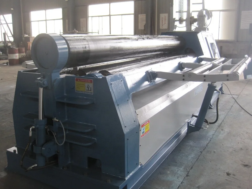 С оснащением cnc цифровой индикации 4 рулона автоматического управления гидравлическая пластина гибочная прокатная машина
