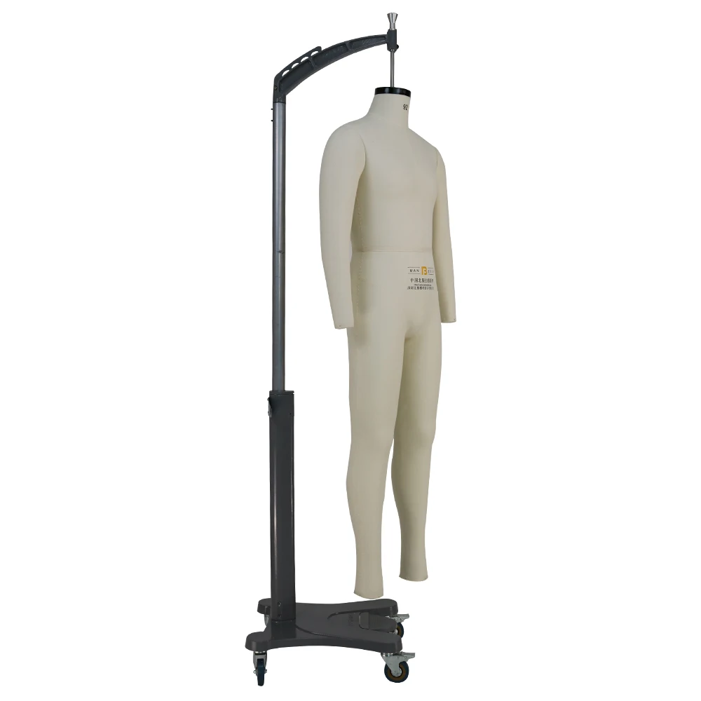 
full body male mannequin and dress form for fitting to the dressmaker 