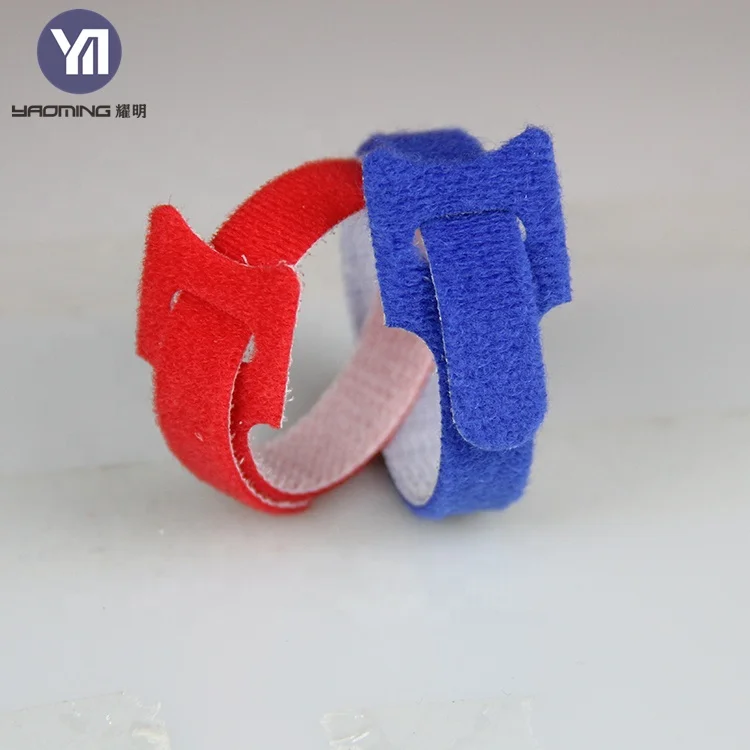 T-Shaped 50-Pack Cable Ties - Cat-Shaped Self-Adhesive Cable Organizers, Velcroes Wire Management Solutions for Tidy Storage