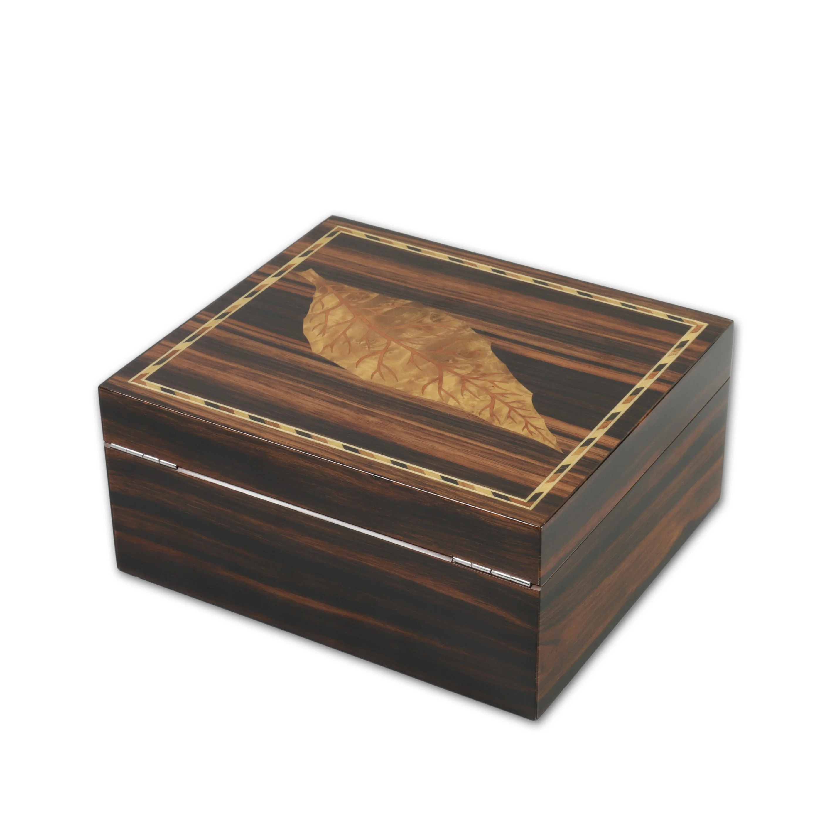 Single Empty Laser Engraving Cigar Packaging Lid Box Cigar Cases Custom Logo Wood Wooden Box DS TIMBER Gift & Craft Accept