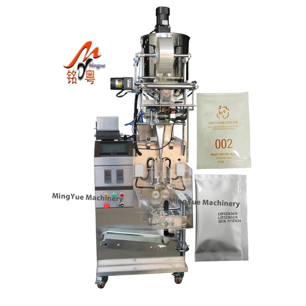 Многофункциональные автоматические машины для розлива соуса чили молока меда сока майонеза томатной пасты шампуня саше упаковочные