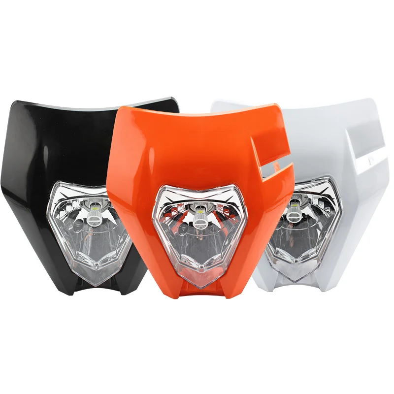 Motorcycle New LED Headlight Lamp For EXC XCF SX SXF XC XCF SMR CR YZF DRZ Supermoto 125 150 250 350 450 530 Enduro halogen