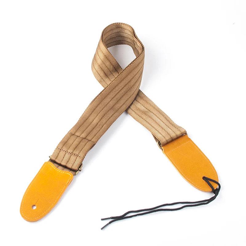 Factory Wholesale Personality guitar strap adjustable guitar belt leather,PU, Nylon,PP