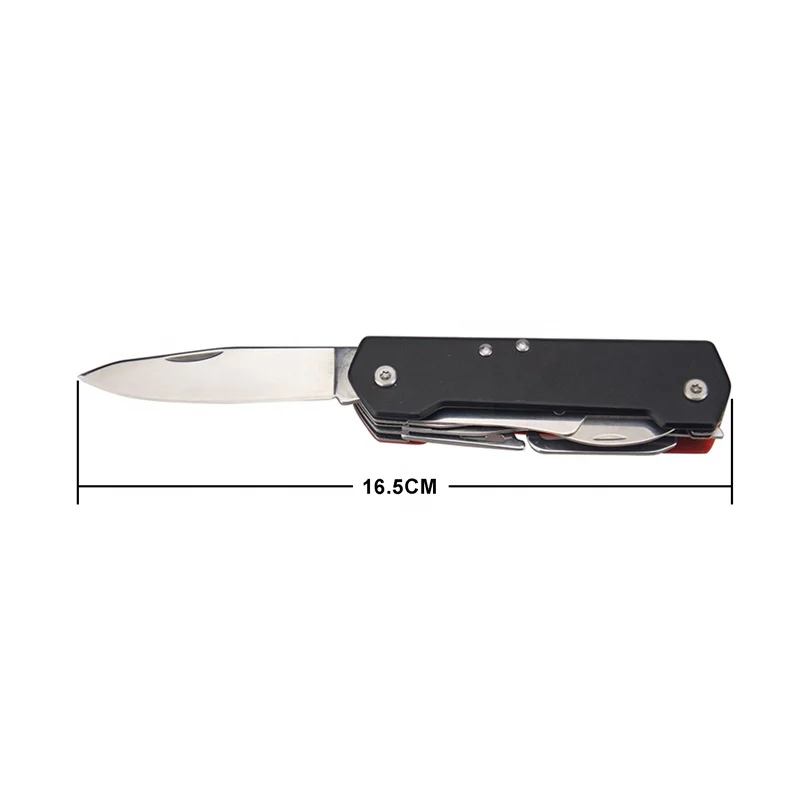 1 MOQ Hot Sale 420 Stainless Steel Multi-function Knife with Scissors