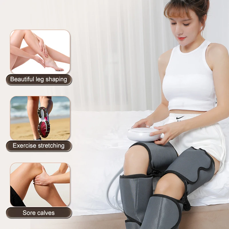 Legs And Feet Pneumatic Massage Air Compressor Leg Massager Boots For Sports Relaxation Recovery