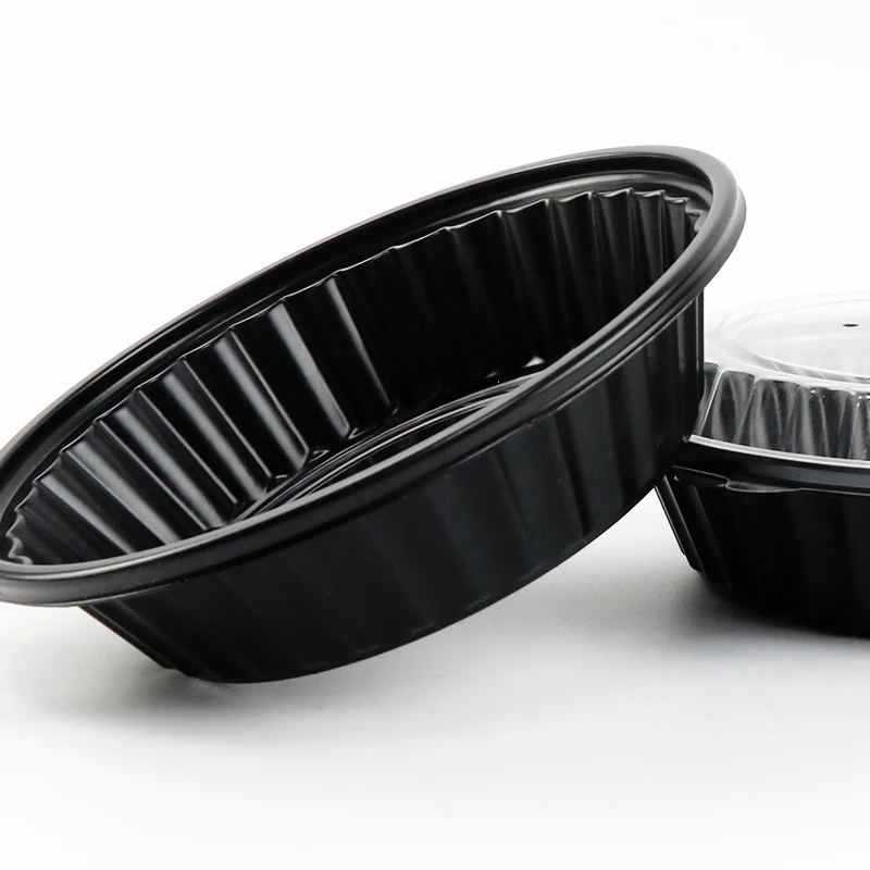 Retort-able Microwavable Eco-friendly Take Out Containers, Disposable Food Trays With Lids, Retort Plastic PP Tray for Noodles