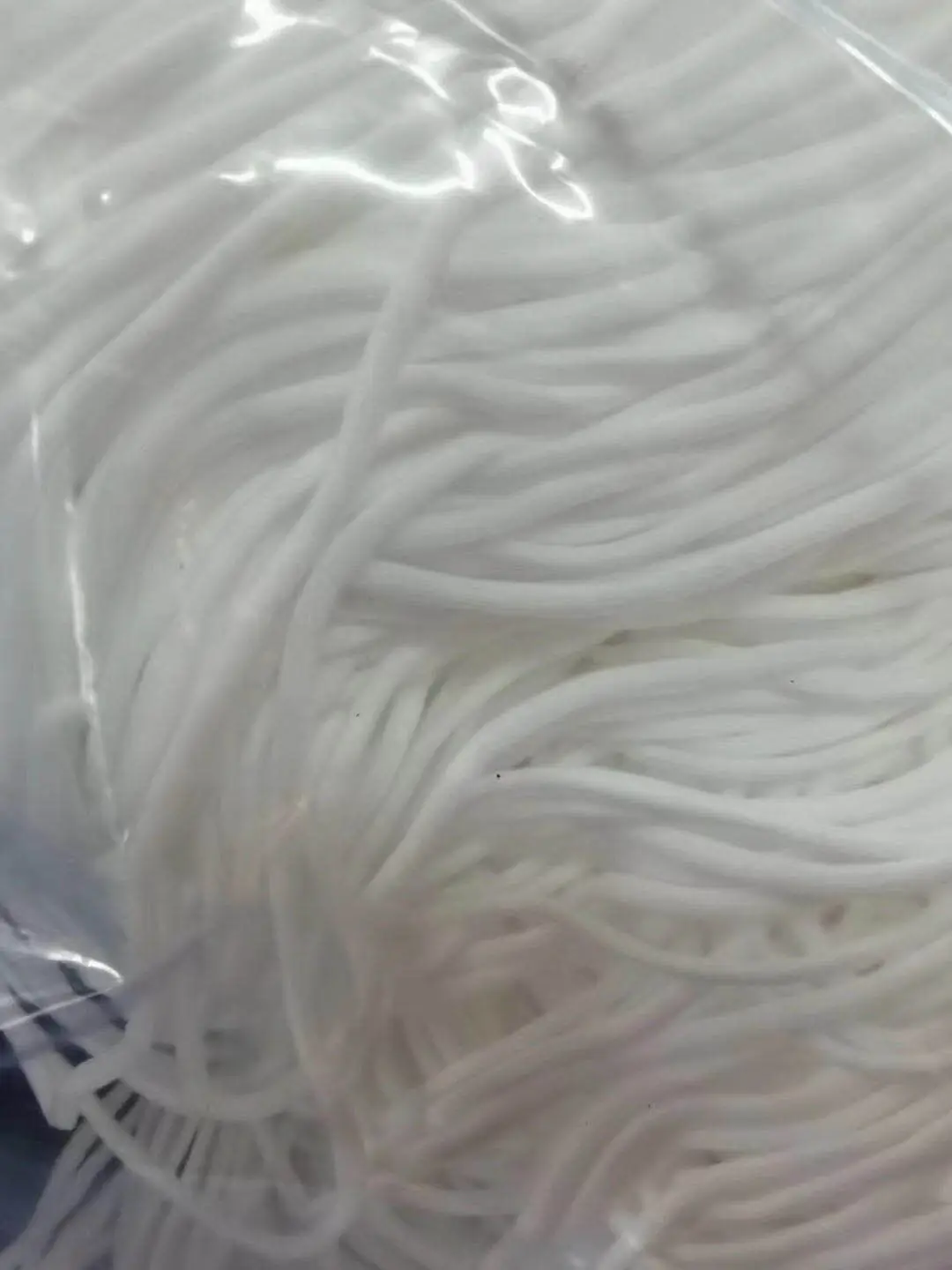 3mm 4mm 5mm high quality elastic cord nylon cords spandex  cords  polyester cords elastic rope factory sell