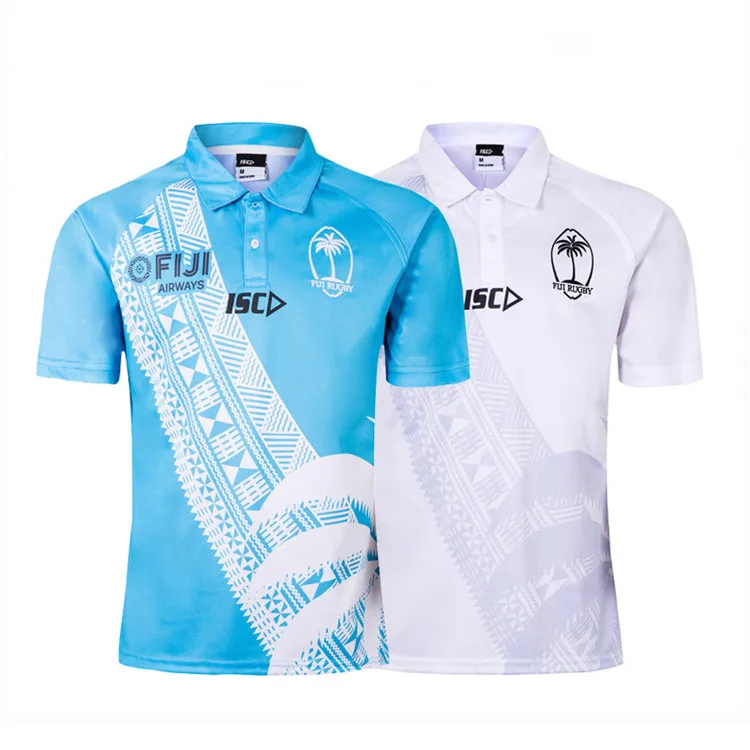 
Wholesale Fiji Sports Jersey New Model Sublimation Custom Rugby Jersey 