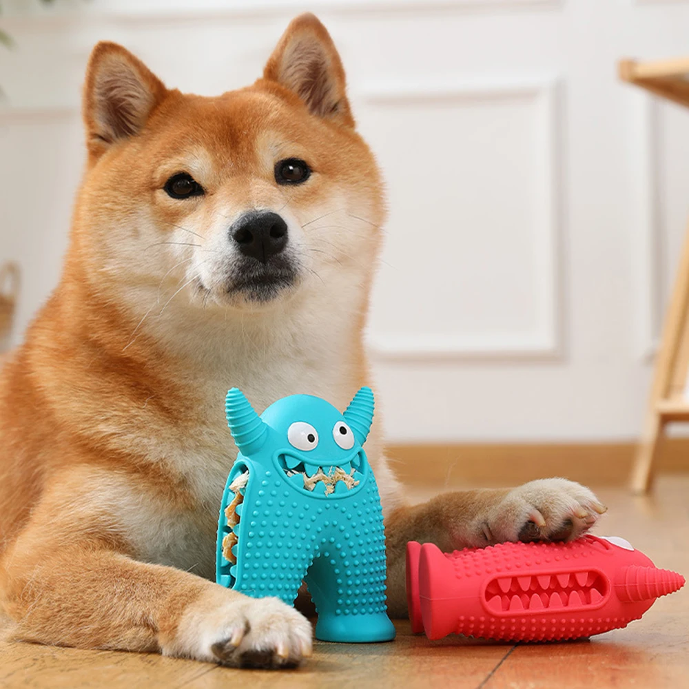 Wholesale Custom New Design Dog chew Toys Rubber Squeak Dog Toys