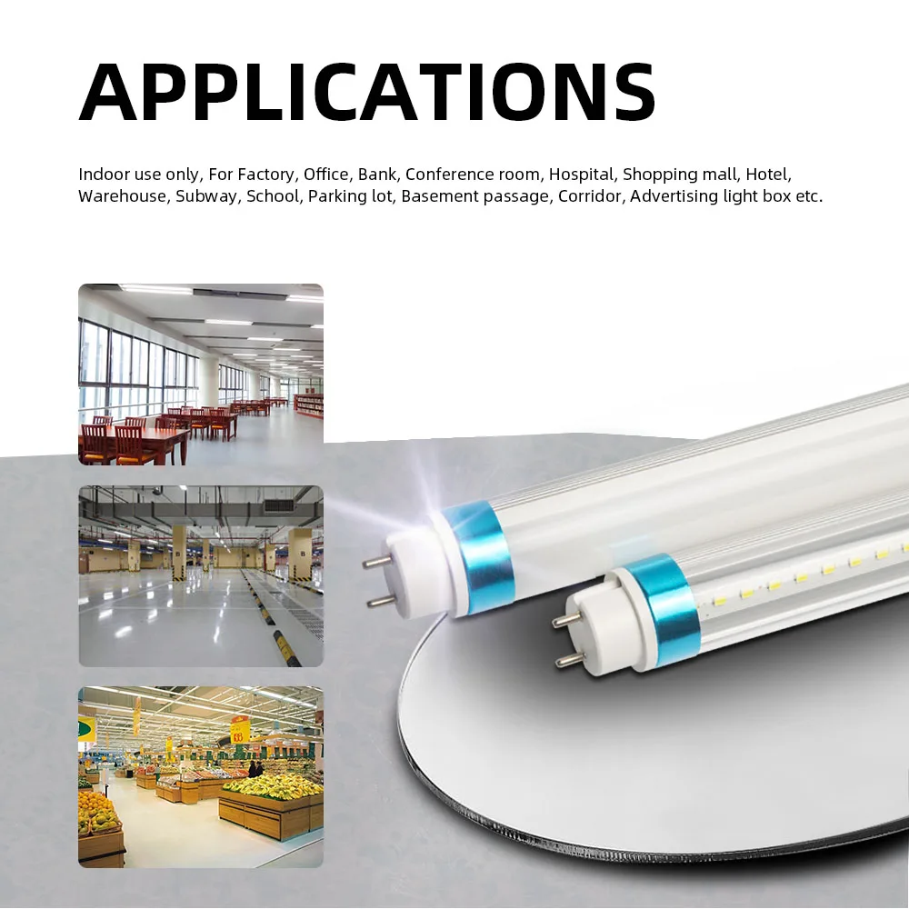 high bright 1200mm high lumen t8 18w 85-265v led tube