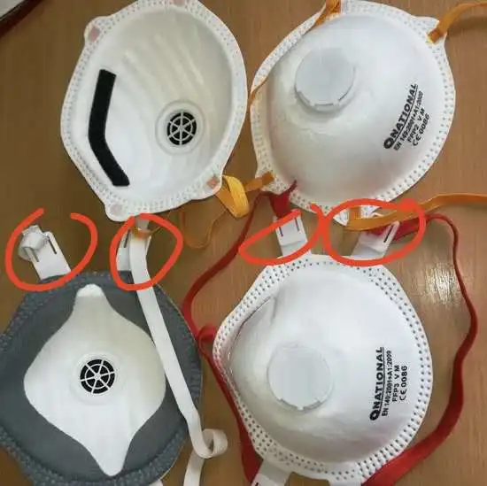 Half part N95 cup type face mask machine